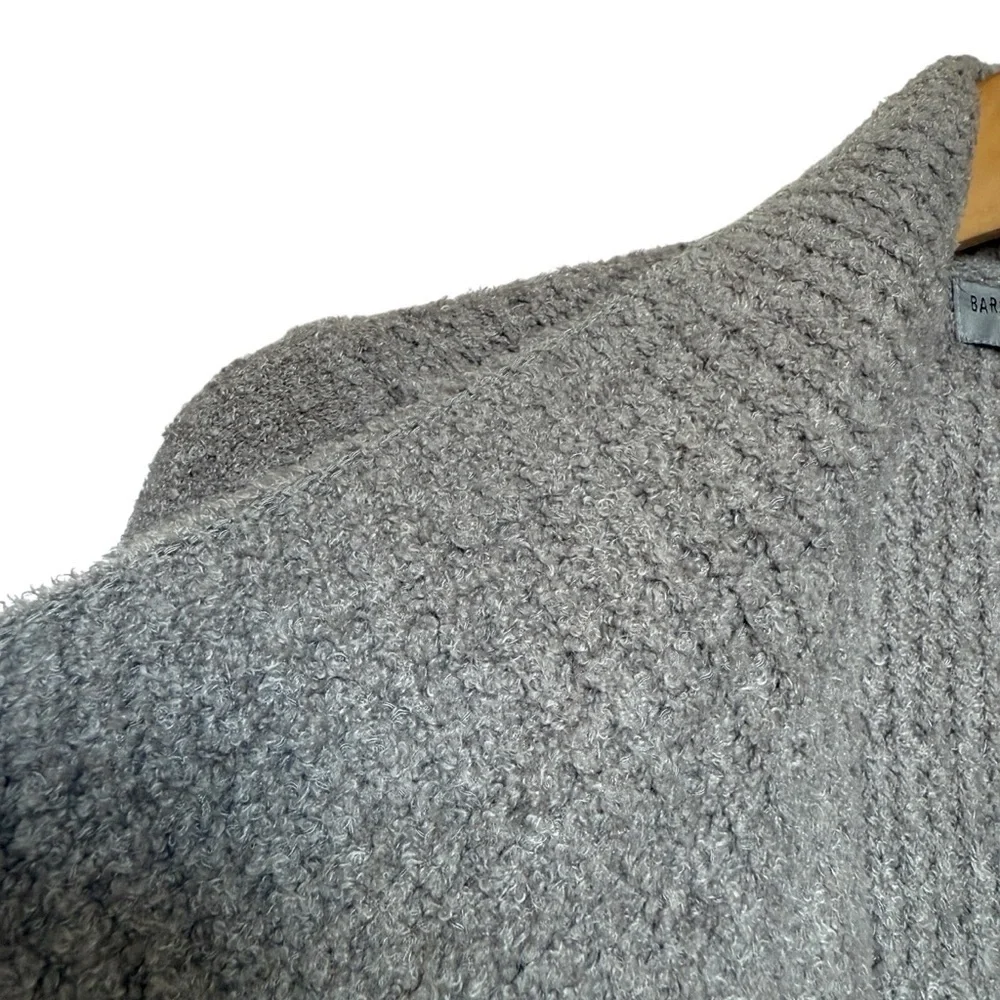 Barefoot Dreams Women's Gray CozyChic Lite Cardigan Sweater Size S Comfy Casual
